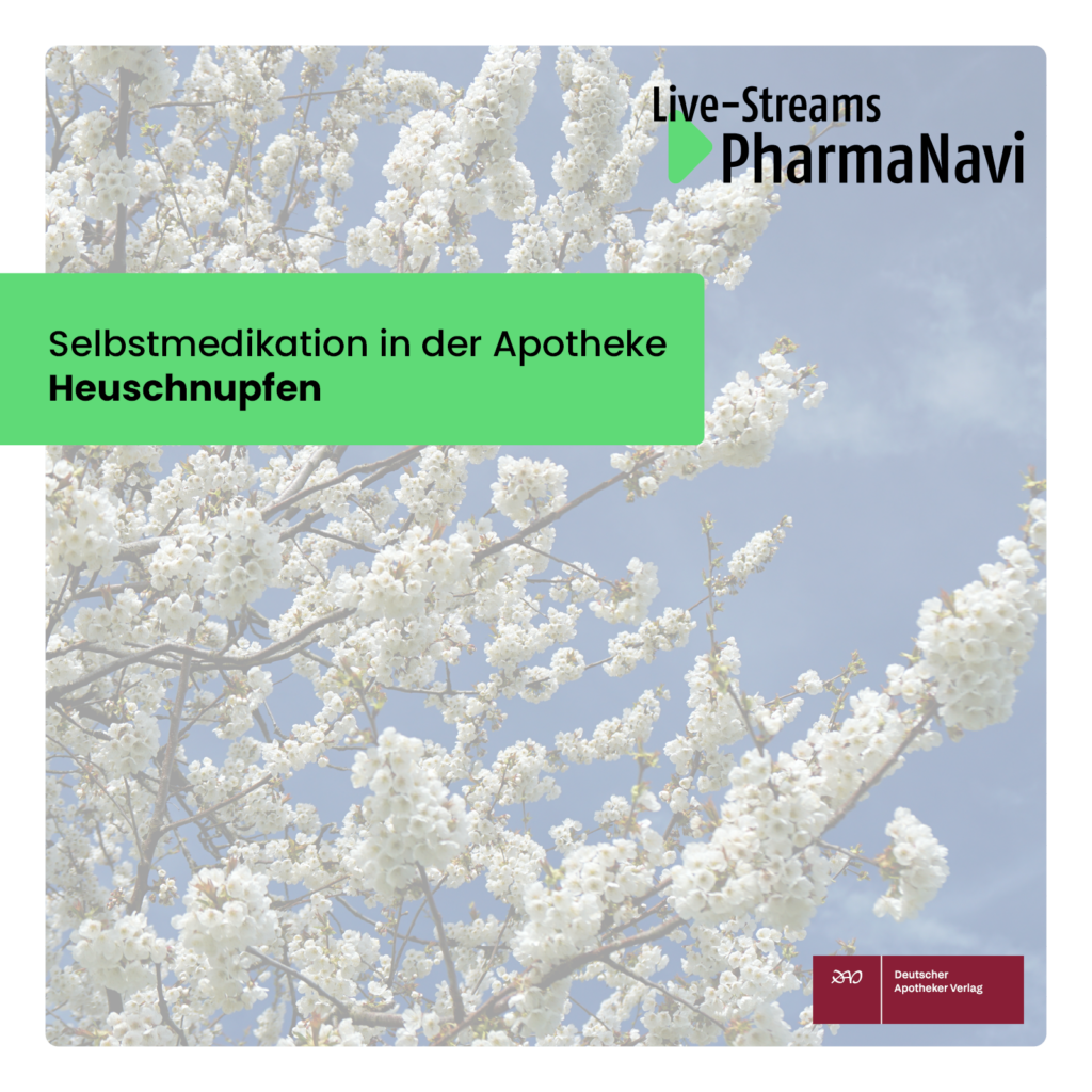 PharmaNavi Live - Beratung in der Apotheke - Heuschnupfen